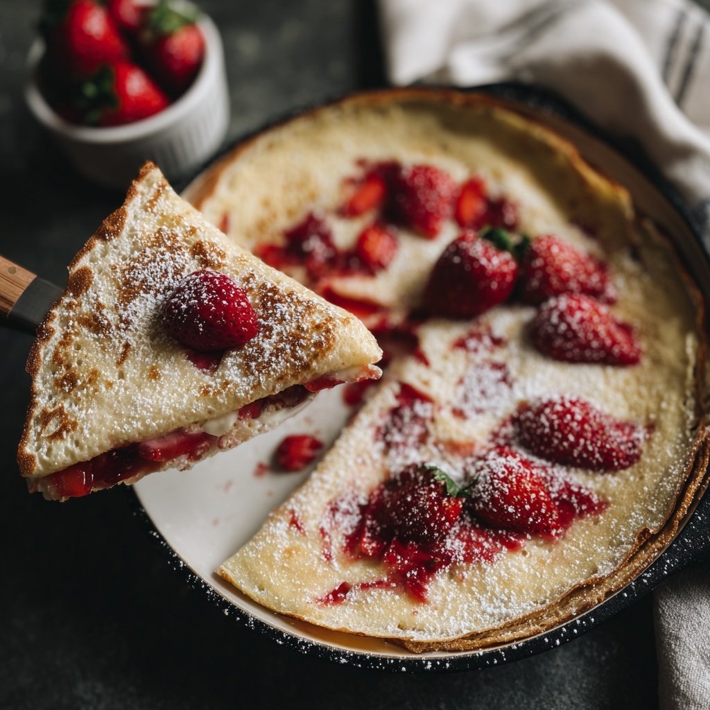 Erdbeer Pfannkuchen Füllung