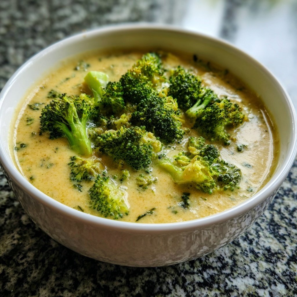 Blumenkohlsuppe mit Brokkoli