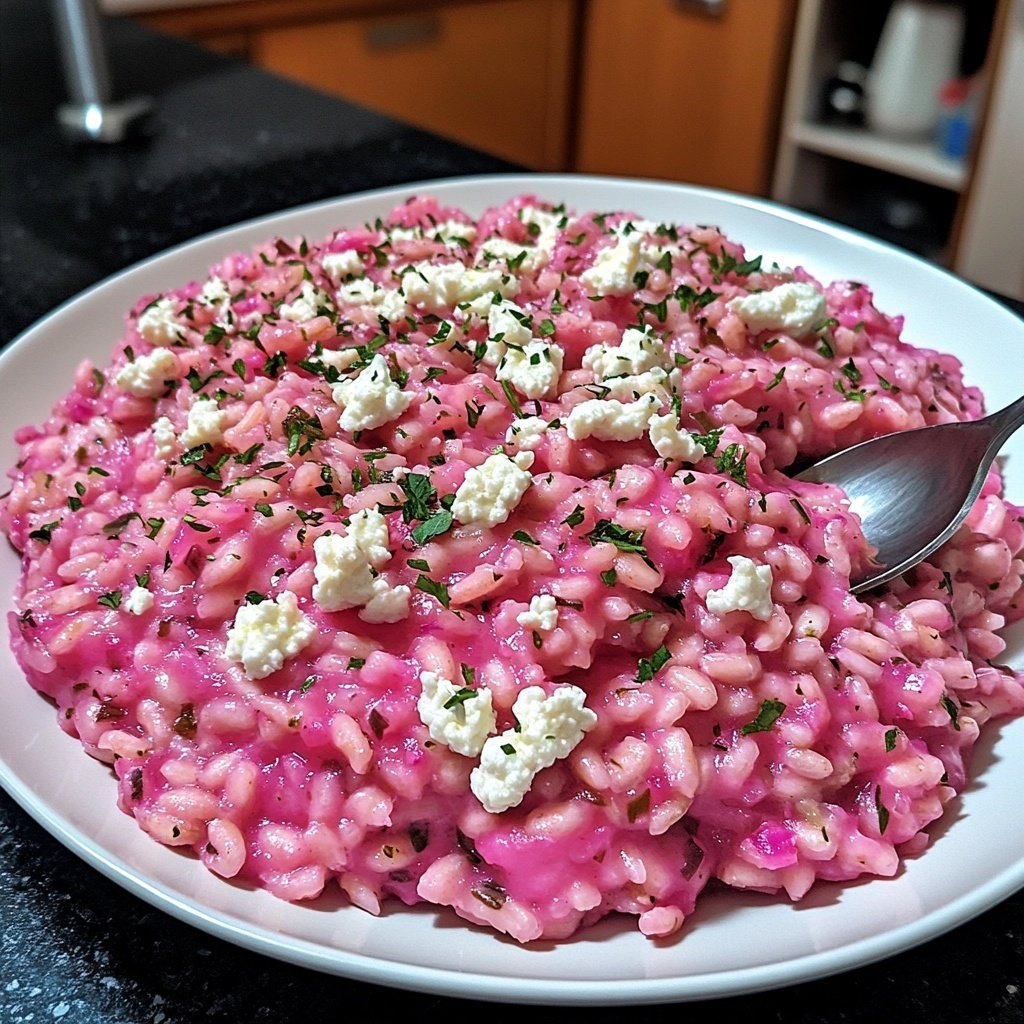 Risotto mit Roter Bete