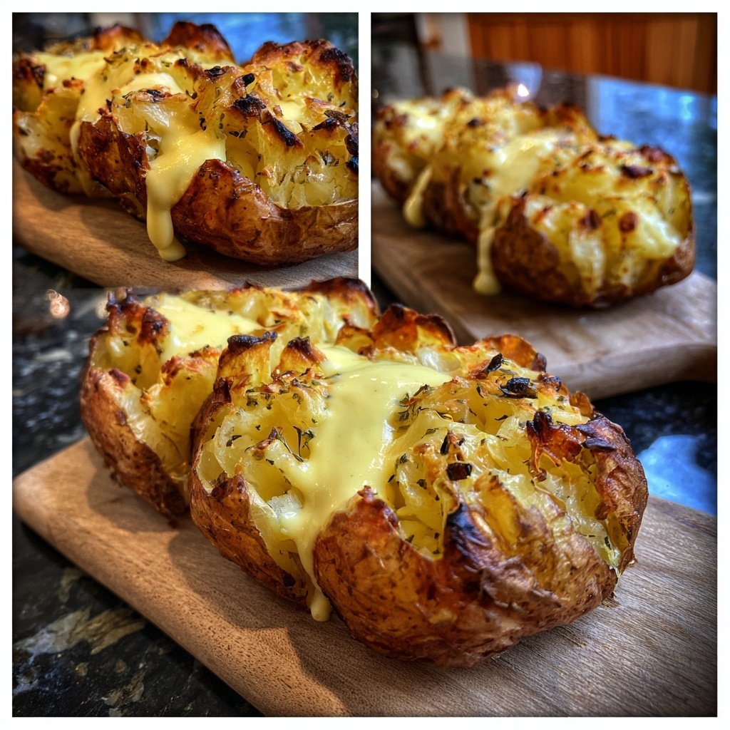 Ofenkartoffeln mit Zitronenjoghurt