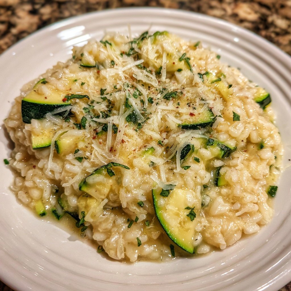 Risotto mit Zucchini